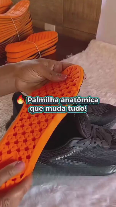 Tênis Ortopédico Masculino - Tênis Sapatilha + Ultragel O Tênis Ortopédico Masculino - Tênis Sapatilha + Ultragel é uma combinação pensada para quem busca mais conforto, praticidade e leveza durante a rotina. 